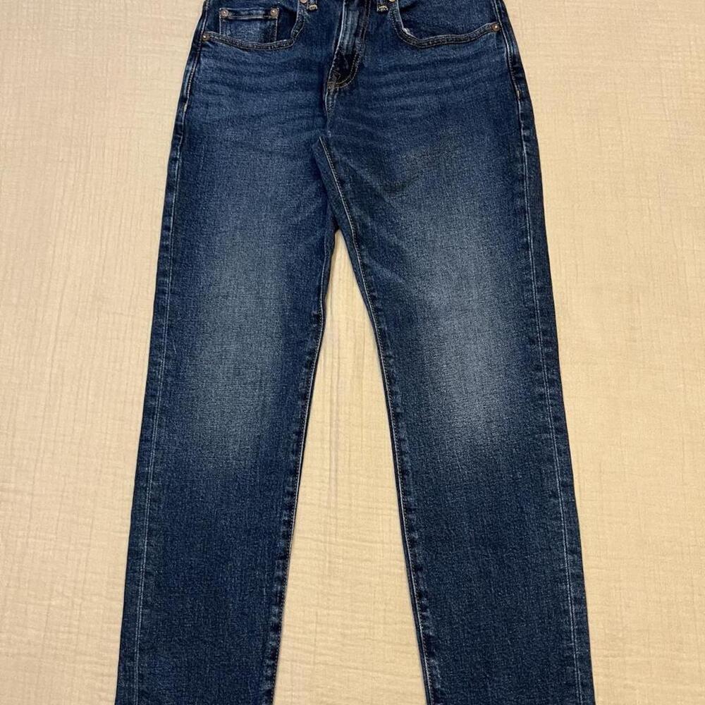 GAP men's slim fit soft dark wash jeans